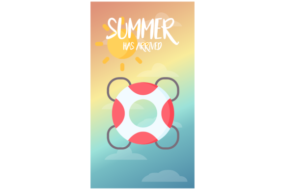 Download Summer Illustrations Float Swim Beach - Summer illustrations Collection