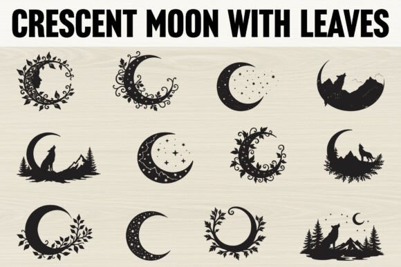 Download Dreamy Moon and Star Art - Dreamy moon Collection